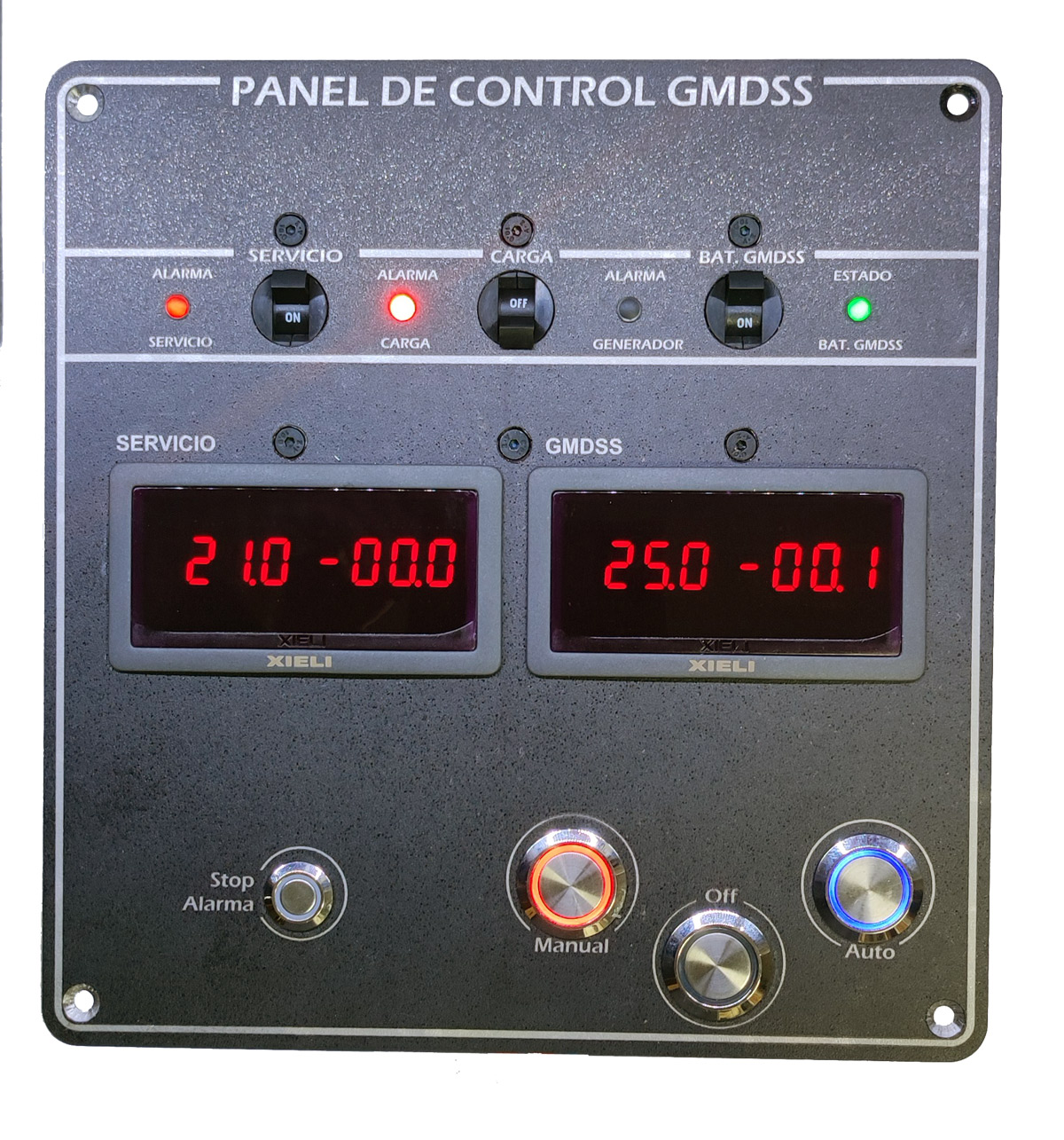 PANEL DE CONTROL GMDSS A2/A3/A4/S
